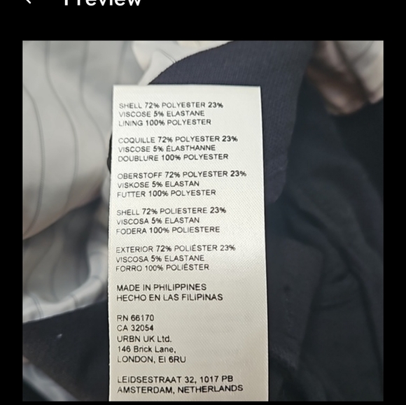 Anthropologie Maeve V-Neck Pinafore Wide-Leg Jumpsuit Black Size 10 - Picture 7 of 7